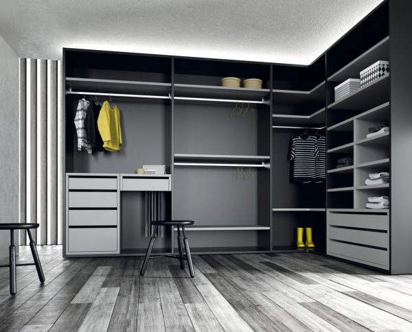 NOLIMITS+ walk-in wardrobes